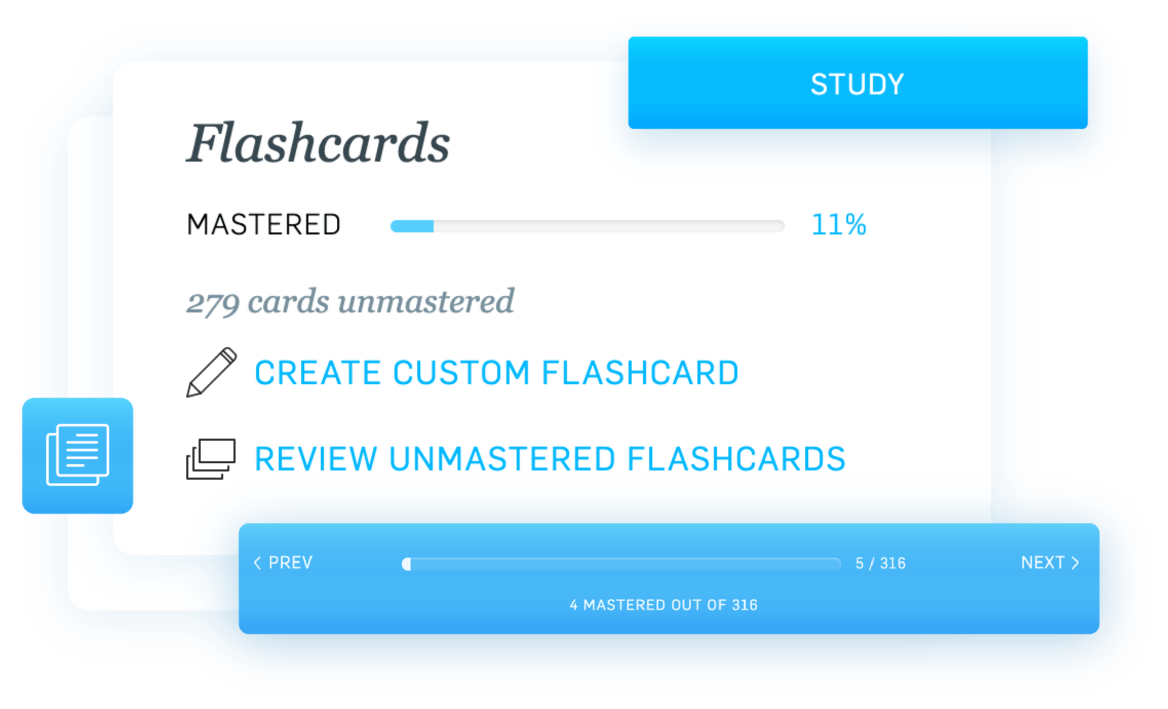 Are 5.0 digital flashcards